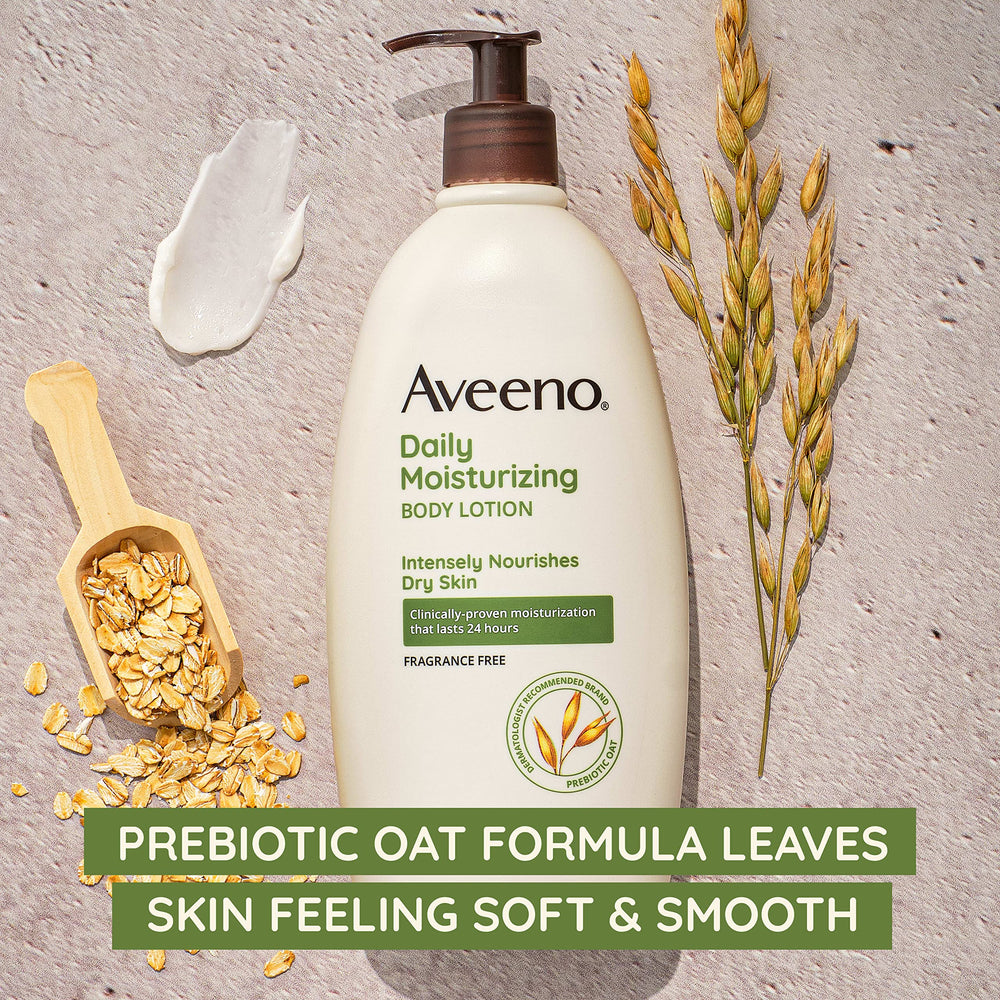 Aveeno Loción cuerpo para manos y codos, cuidado diario