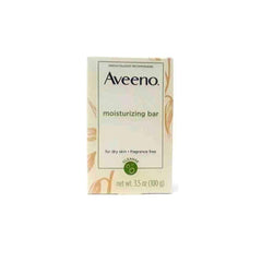 Aveeno Naturals barra hidratante para piel seca en pack de ocho