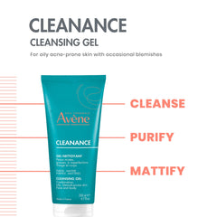 Aplicación diaria con Avène Cleanance Gel por la mañana o noche.