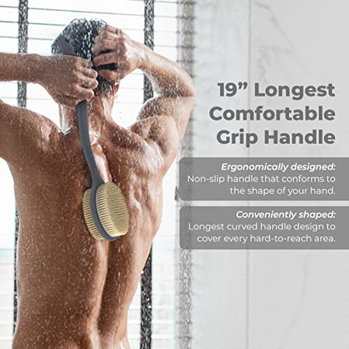 Avilana Mango ergonómico facilita un agarre cómodo durante la ducha