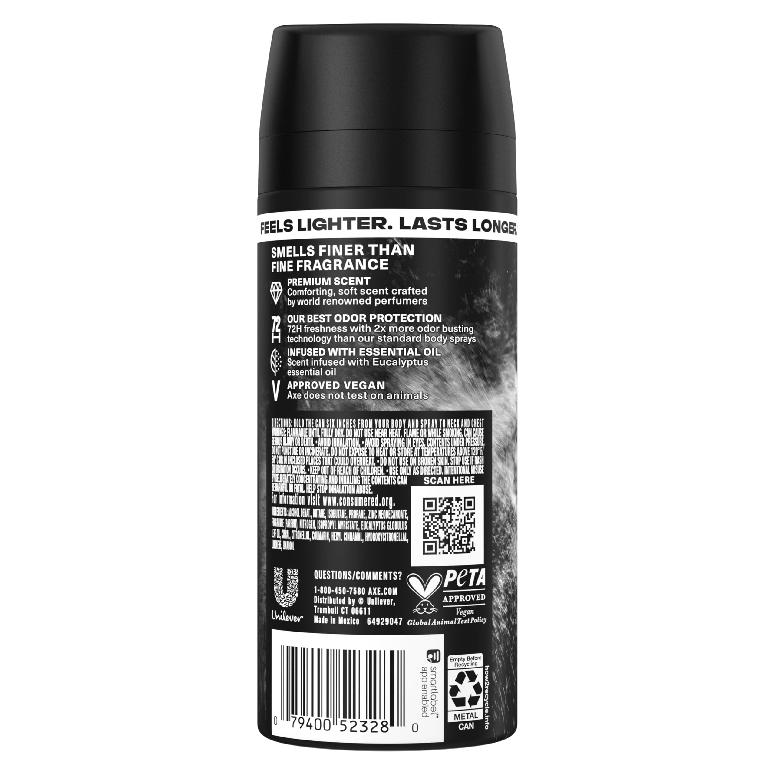 AXE Coco Puro: rociado en cuello para aroma de playa todo el día