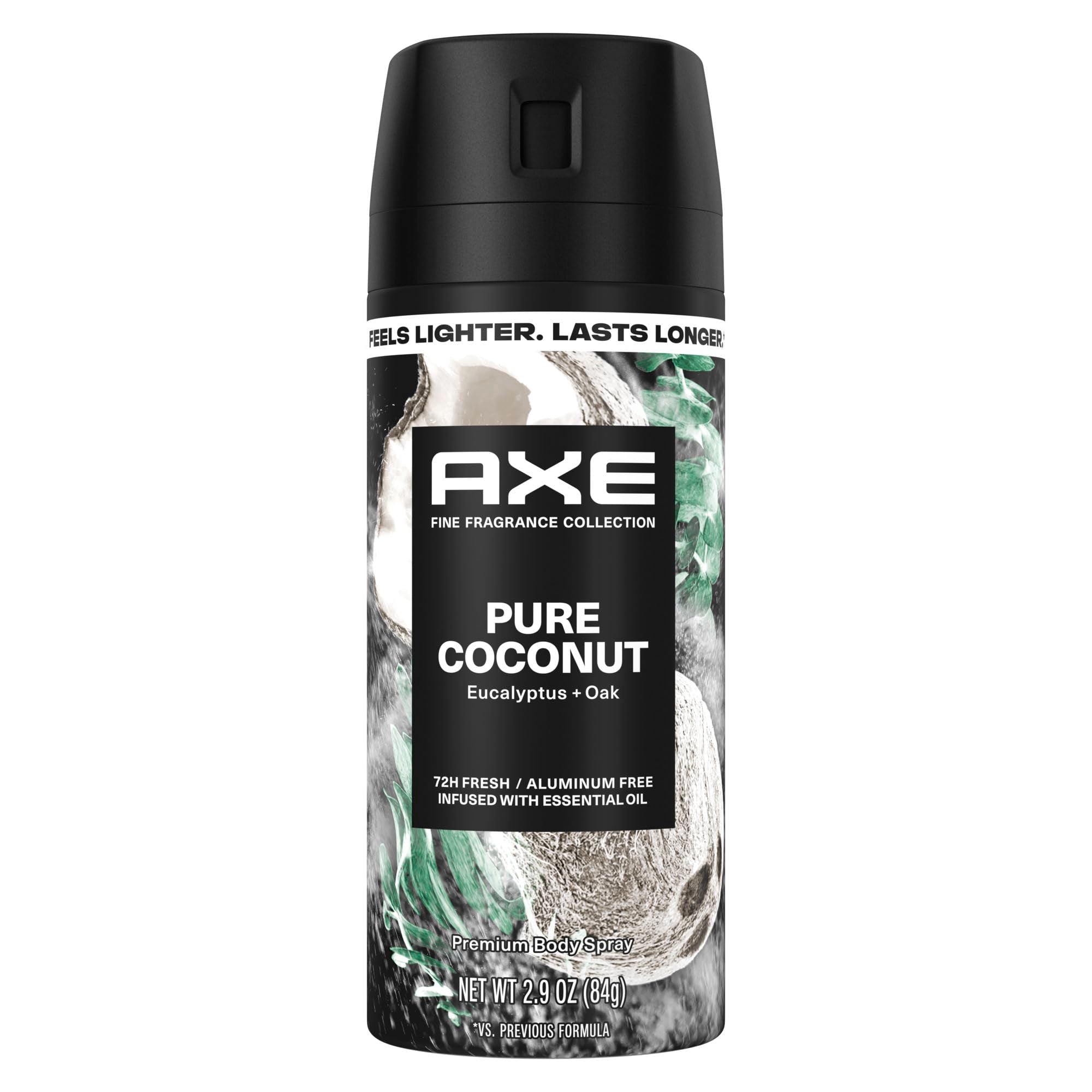 AXE Coco Puro: botella de desodorante para frescura duradera