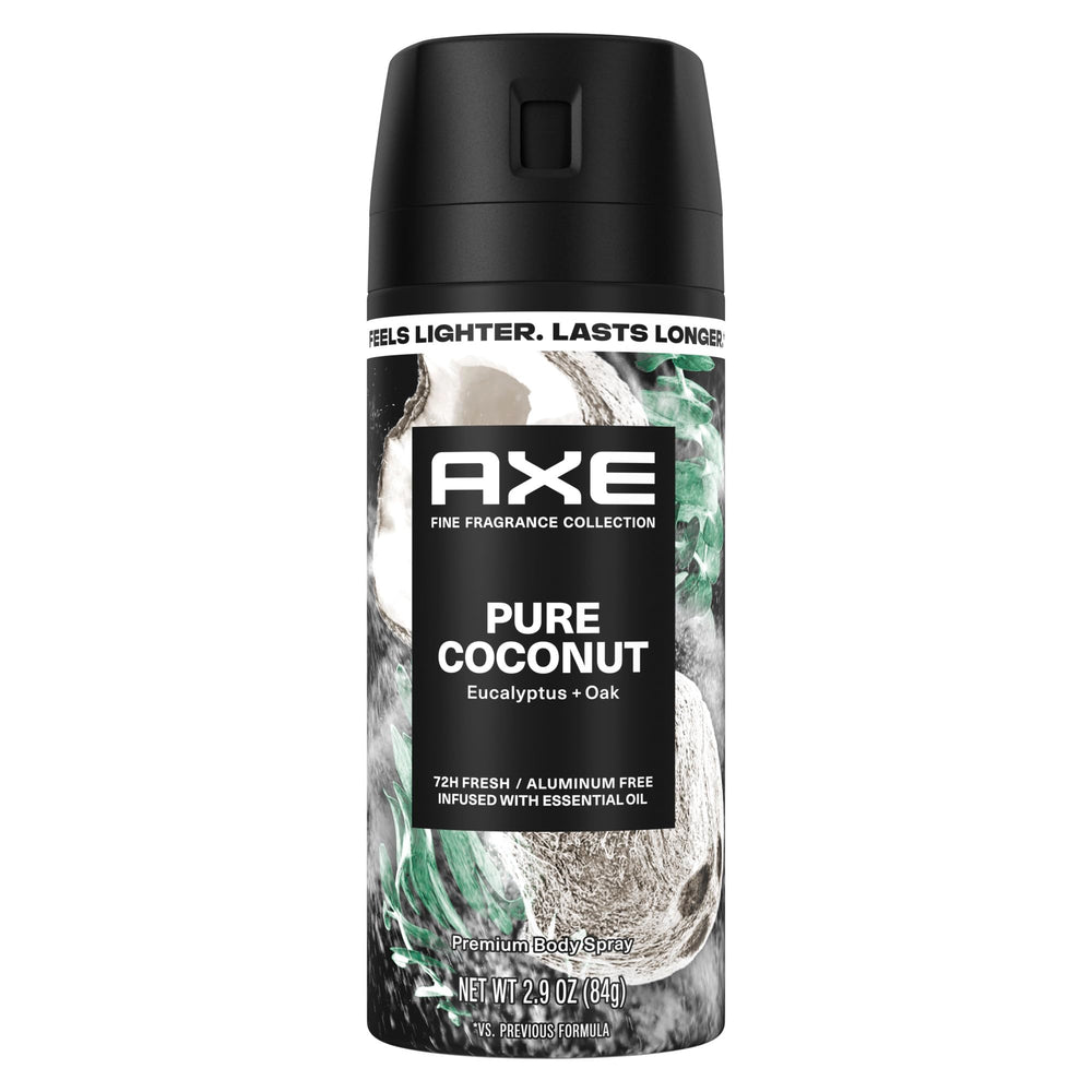 AXE Coco Puro: botella de desodorante para frescura duradera