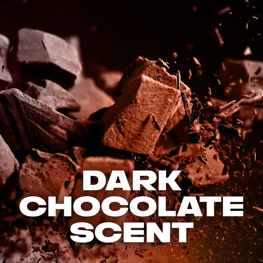 AXE Dark Temptation barra invisible, aroma duradero sin dejar marcas visibles.