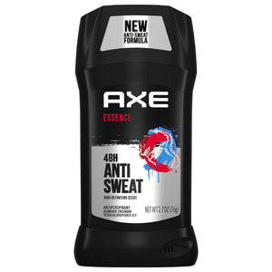 AXE Essence desodorante para hombre, botella visible, frescura duradera para todo el día.