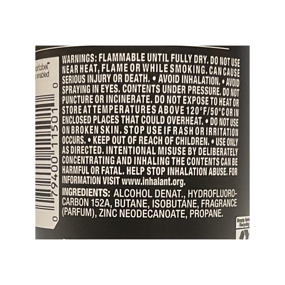 AXE Excite atomizador corporal para uso diario, con sensación fresca.