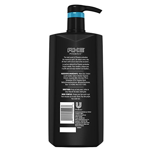 AXE Phoenix dispensador ergonómico para uso cómodo.