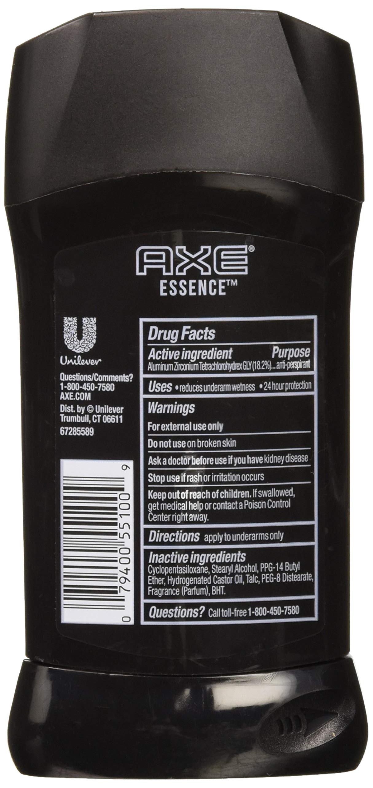 AXE Essence en paquete de seis, opción conveniente para recambios