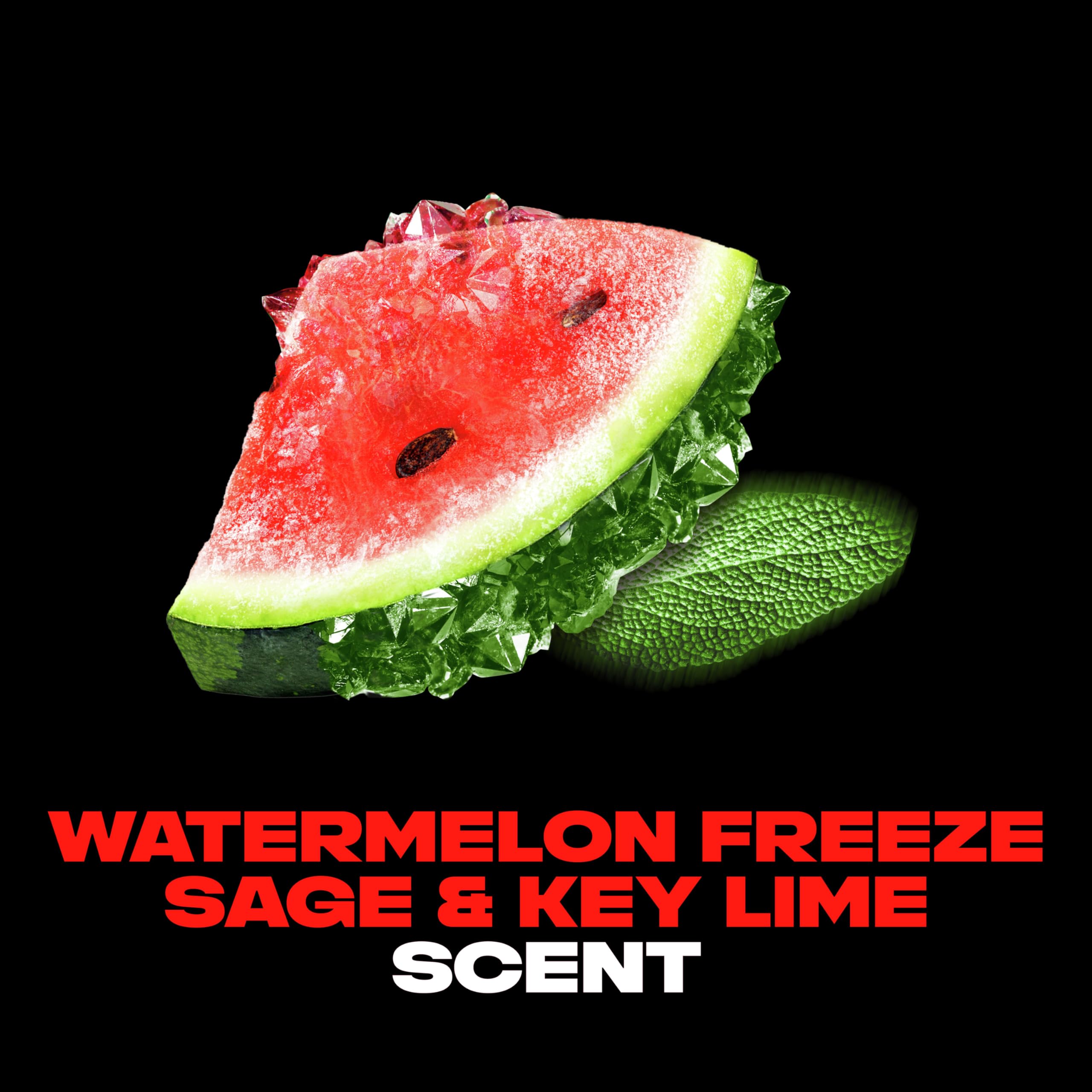 AXE Watermelon Freeze: etiqueta de fragancia destacada para experiencia premium.