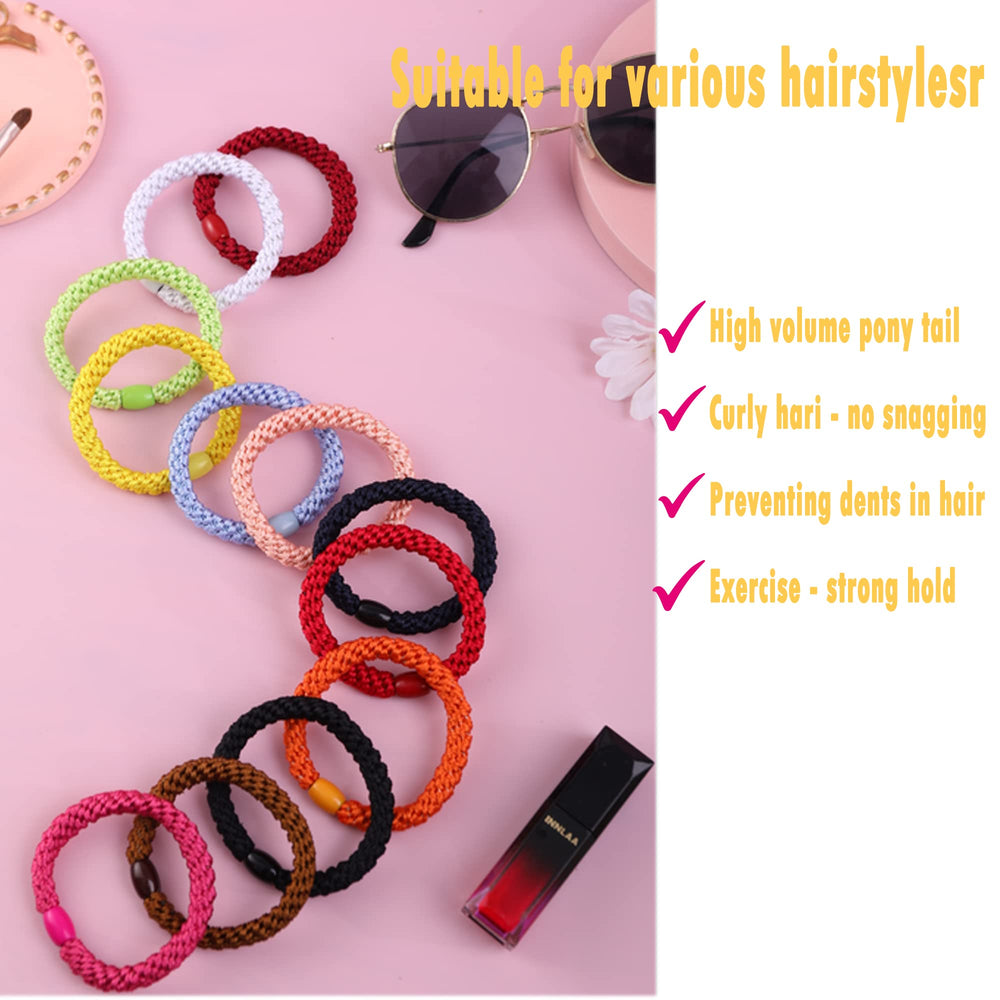AXEN gomas para cabello rizado u ondulado, sujetan con comodidad.