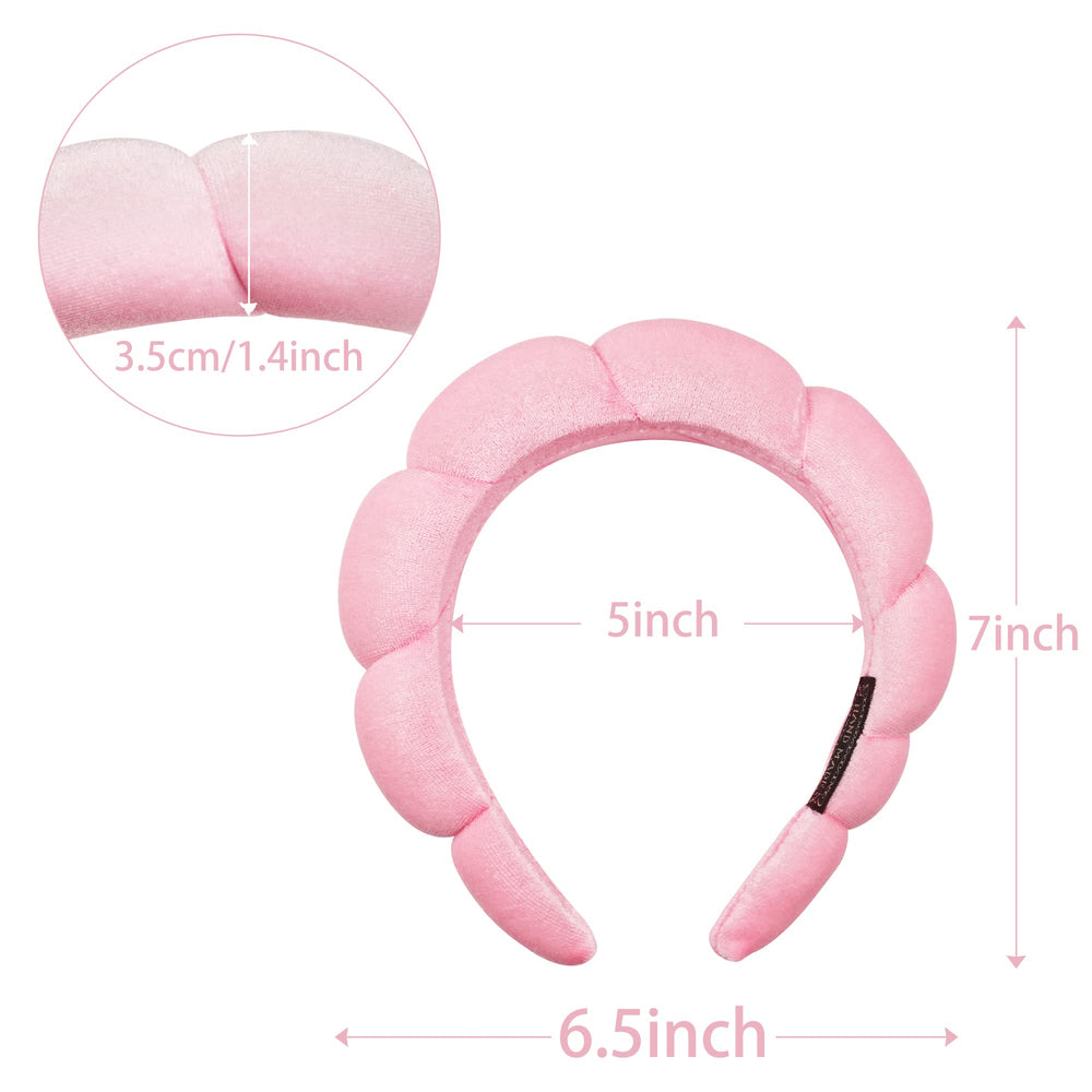 Ayesha banda spa rosa, regalo ideal para mujeres y amigas.