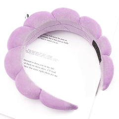 Ayesha Spa Headband de ajuste único para uso cómodo en una talla.