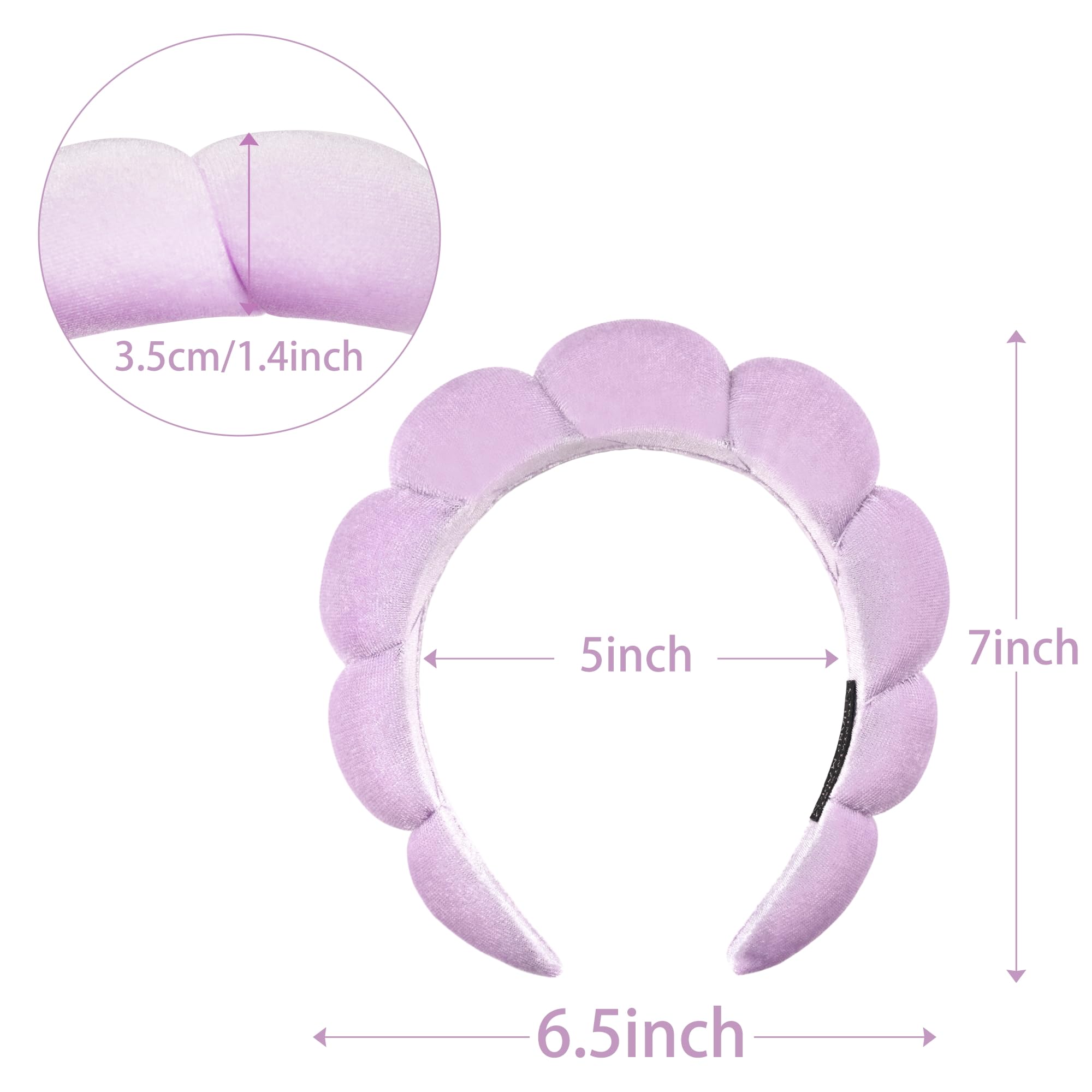 Ayesha Spa Headband para deporte mantiene el cabello recogido durante el entrenamiento.