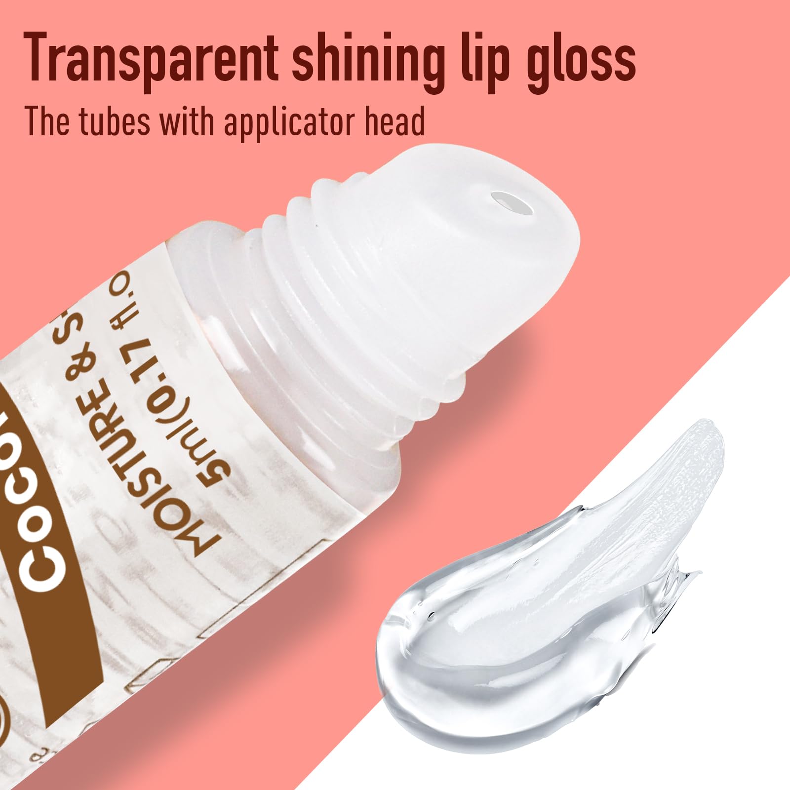 AZEN brillo labial hidratante diario aportando confort a labios secos.