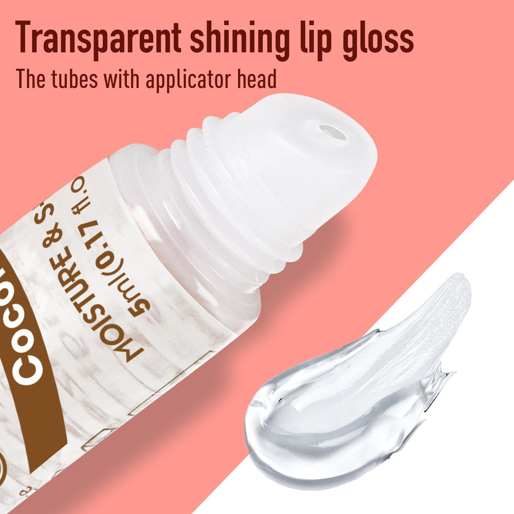 AZEN brillo labial hidratante diario aportando confort a labios secos.