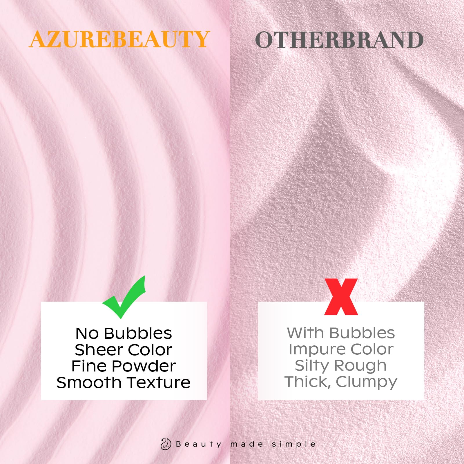 AZUREBEAUTY banda de lijado para alisar uñas y preparar la superficie.