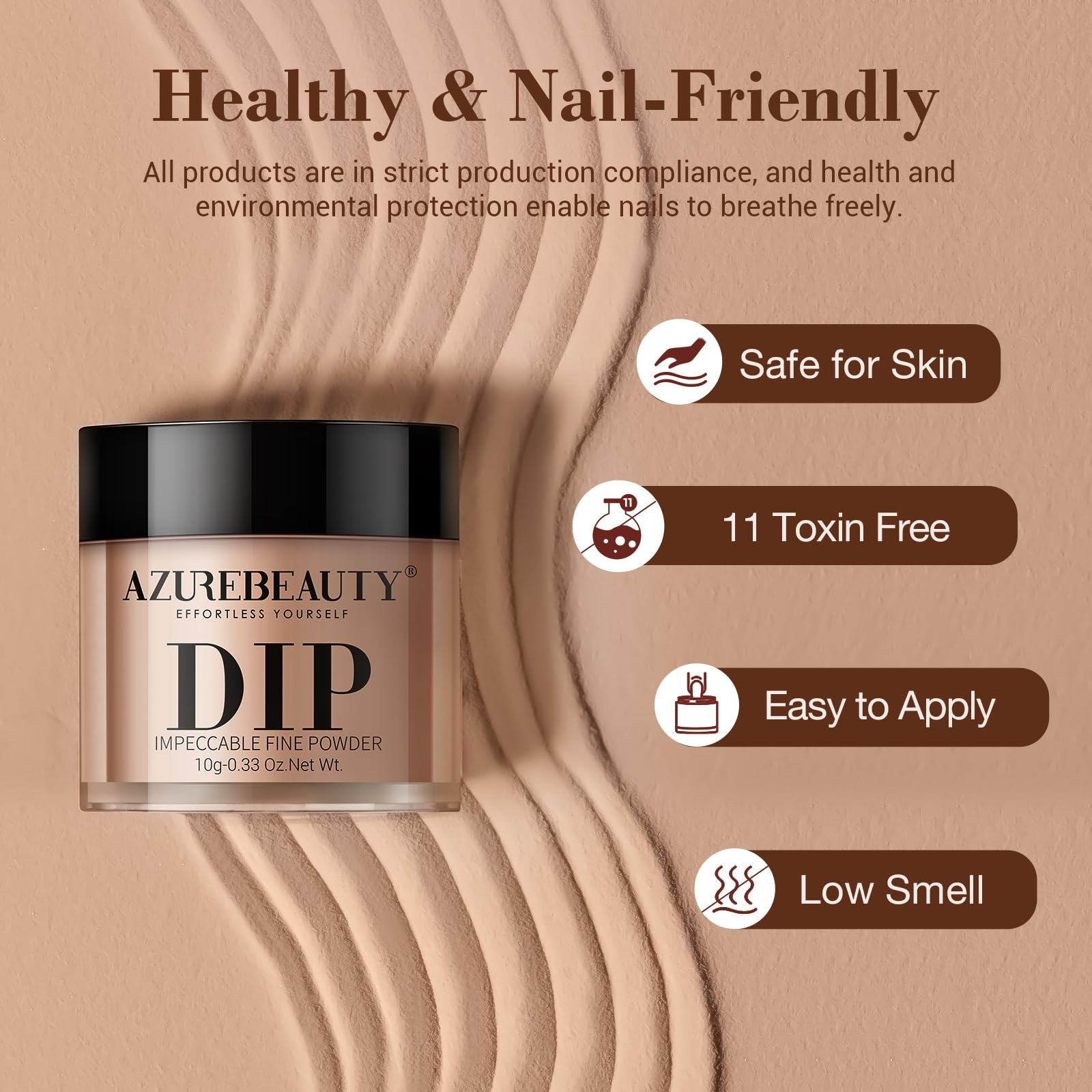 AZUREBEAUTY: colección chocolate neutro para uñas elegantes y discretas.
