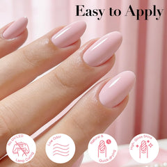 AZUREBEAUTY rosa pálido brinda brillo intenso sin esfuerzo.