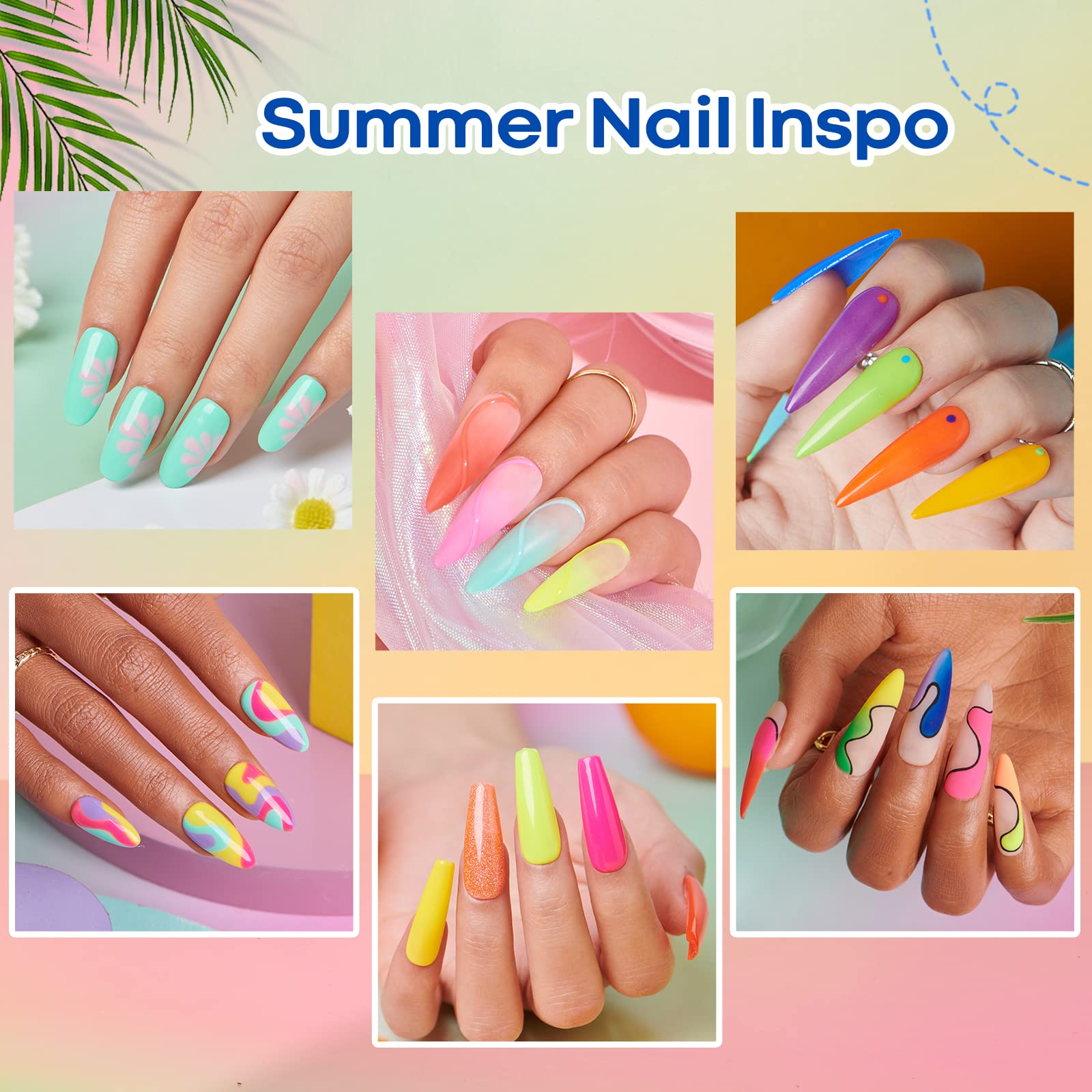 AZUREBEAUTY lima de uñas de inmersión, alisa y da forma con facilidad