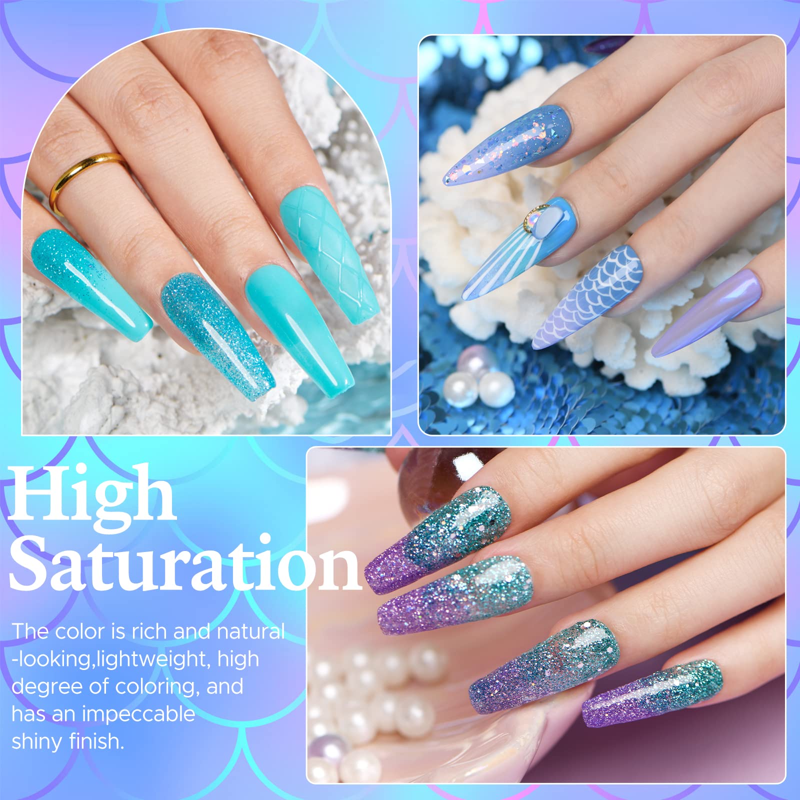 AZUREBEAUTY líquido base, top y activador para un acabado profesional en casa.