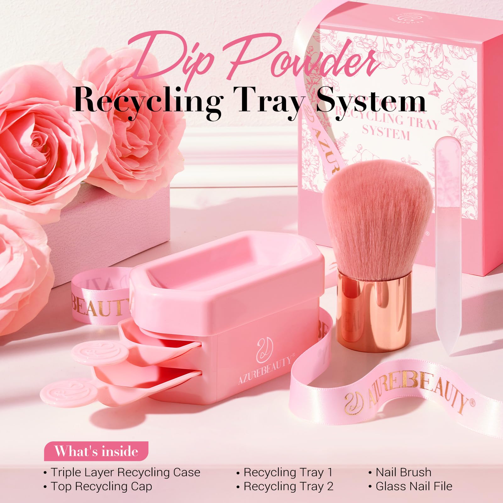 AZUREBEAUTY Regalo ideal con herramientas duraderas para uñas.
