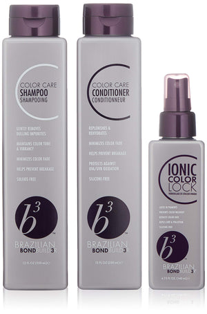 B3 Brazilian Bondbuilder Champú: limpieza suave para cabello teñido.