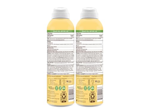 Babo Botanicals spray zinc-transparente para toda la familia, aplicación suave.