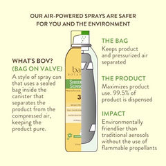 Babo Botanicals zinc mineral spray para piel sensible, aplicación suave.