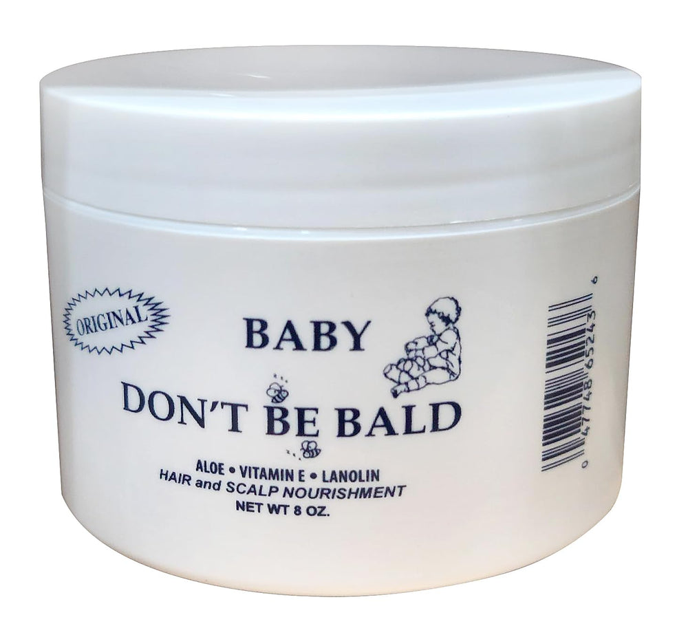 Baby Don't Bald - aplicación suave para nutrir cabello y cuero cabelludo en niños
