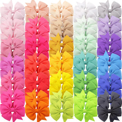 Babymatch broches para cabello de bebé, lazos de 2 pulgadas para peinados diarios sin tirones.