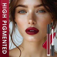 Labial líquido mate BADCOLOR acabado vivo para un look audaz