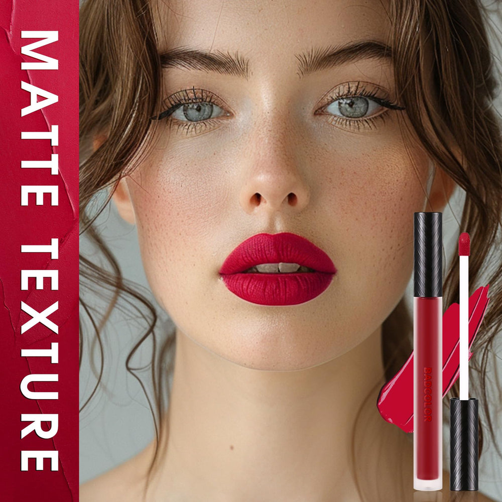 Labial líquido mate BADCOLOR ideal para eventos y fiestas