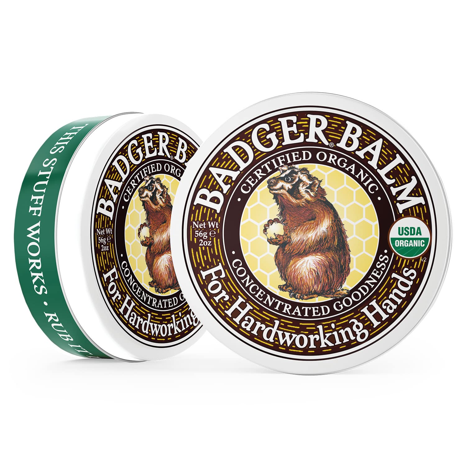 Badger aceite oliva castor aloe: hidratacion natural para piel