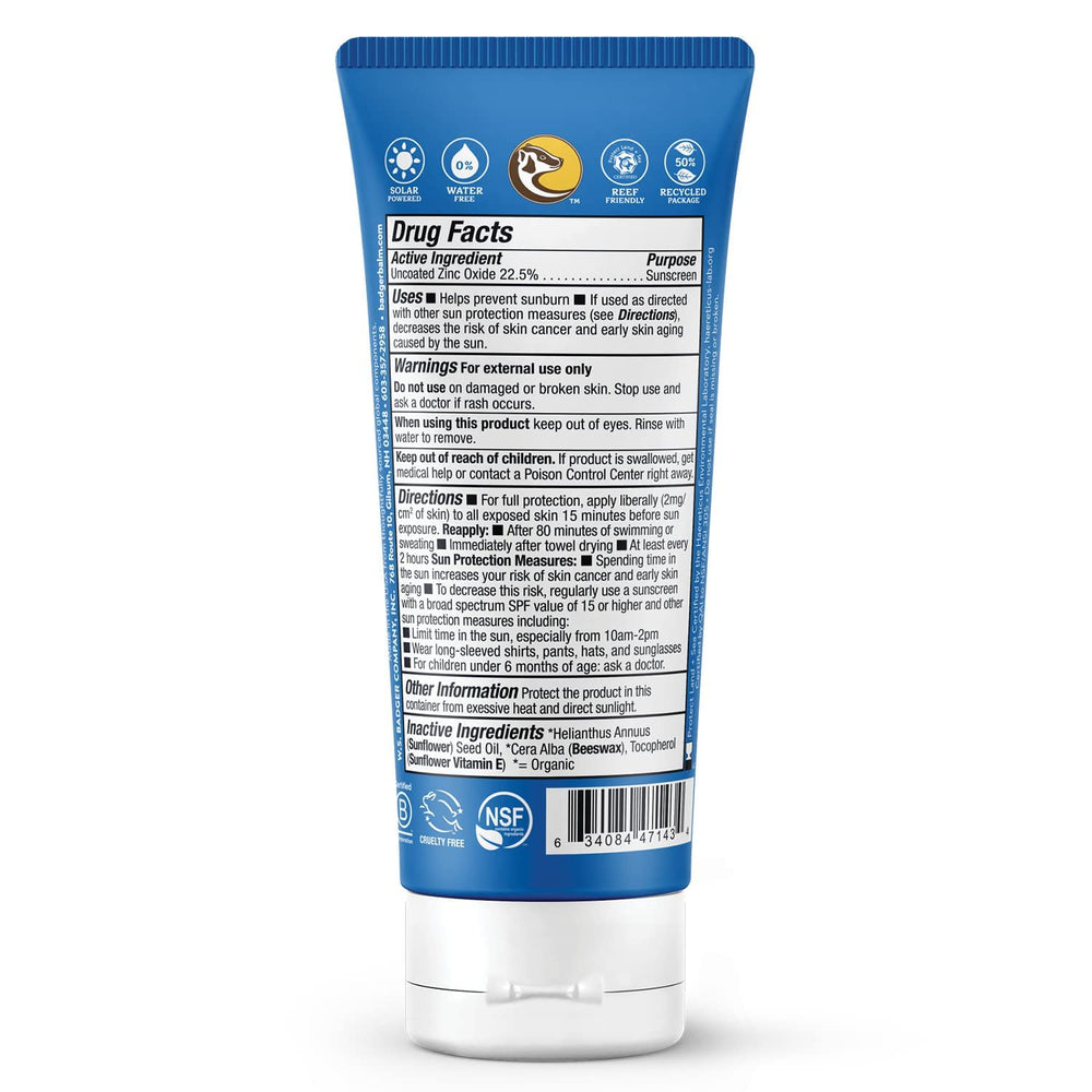 Badger crema solar mineral, aplicación fácil en cara y cuerpo.