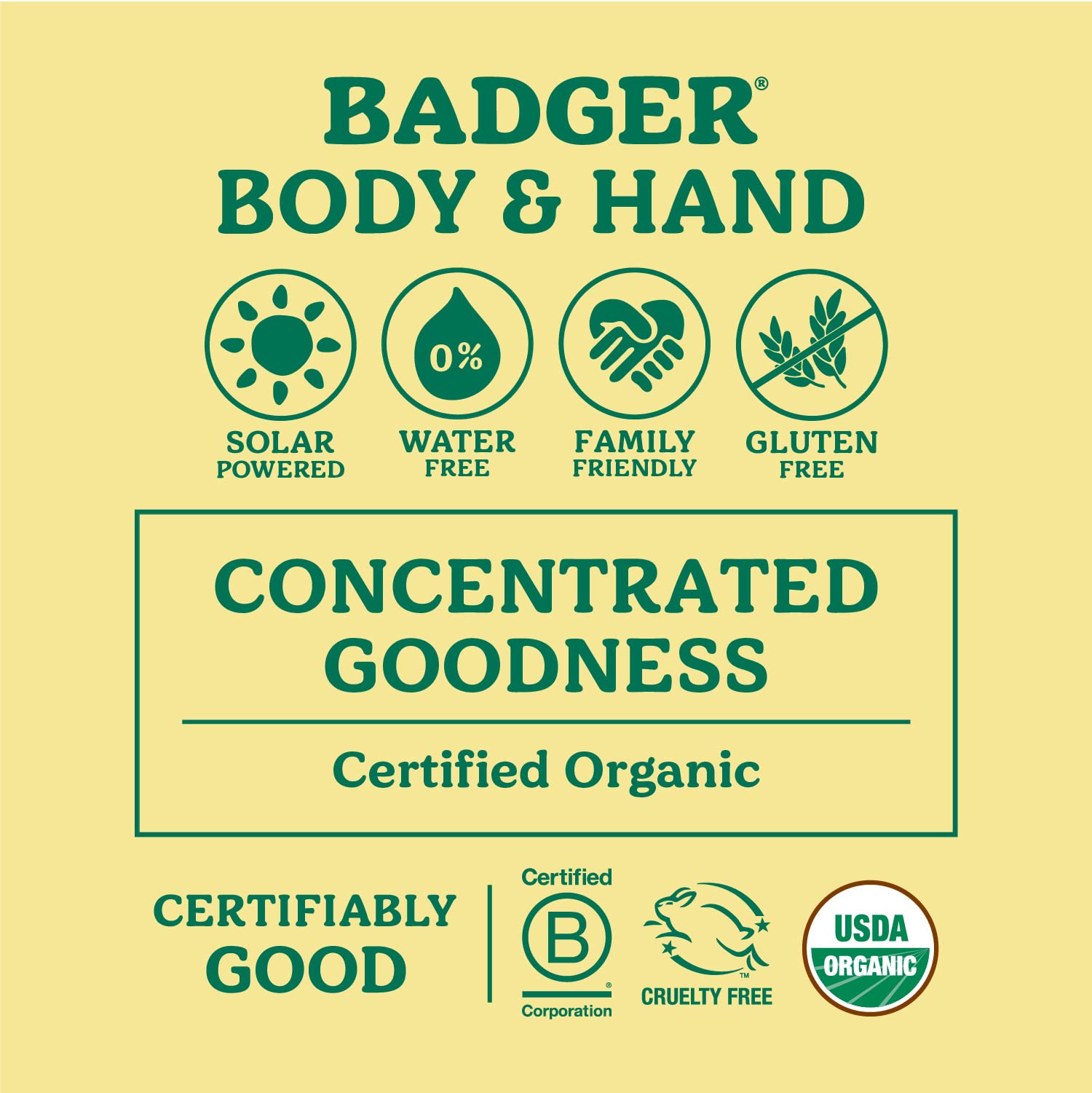 Badger cera de abejas protege la piel naturalmente