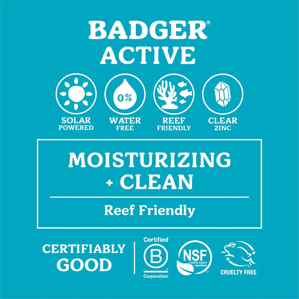 Badger set de dos productos mineral, uso diario sin fragancias.