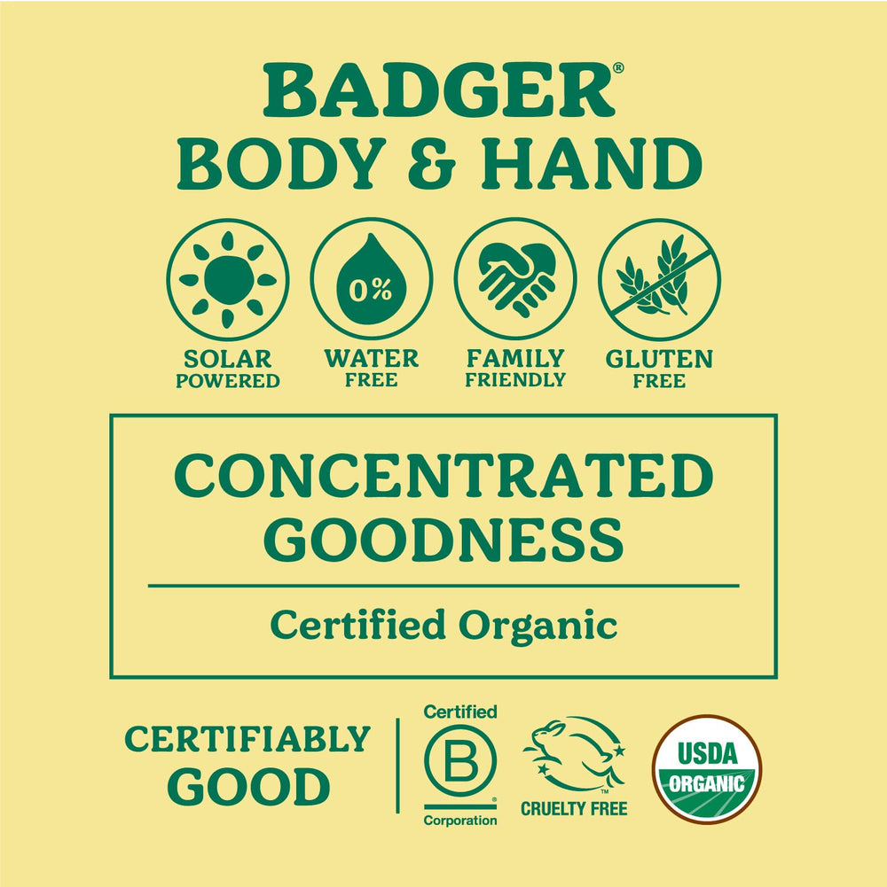 Pomada Badger para pies: aroma refrescante de menta y romero.