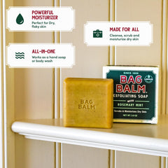 Bag Balm barra cuerpo hidratación diaria: piel suave tras la ducha