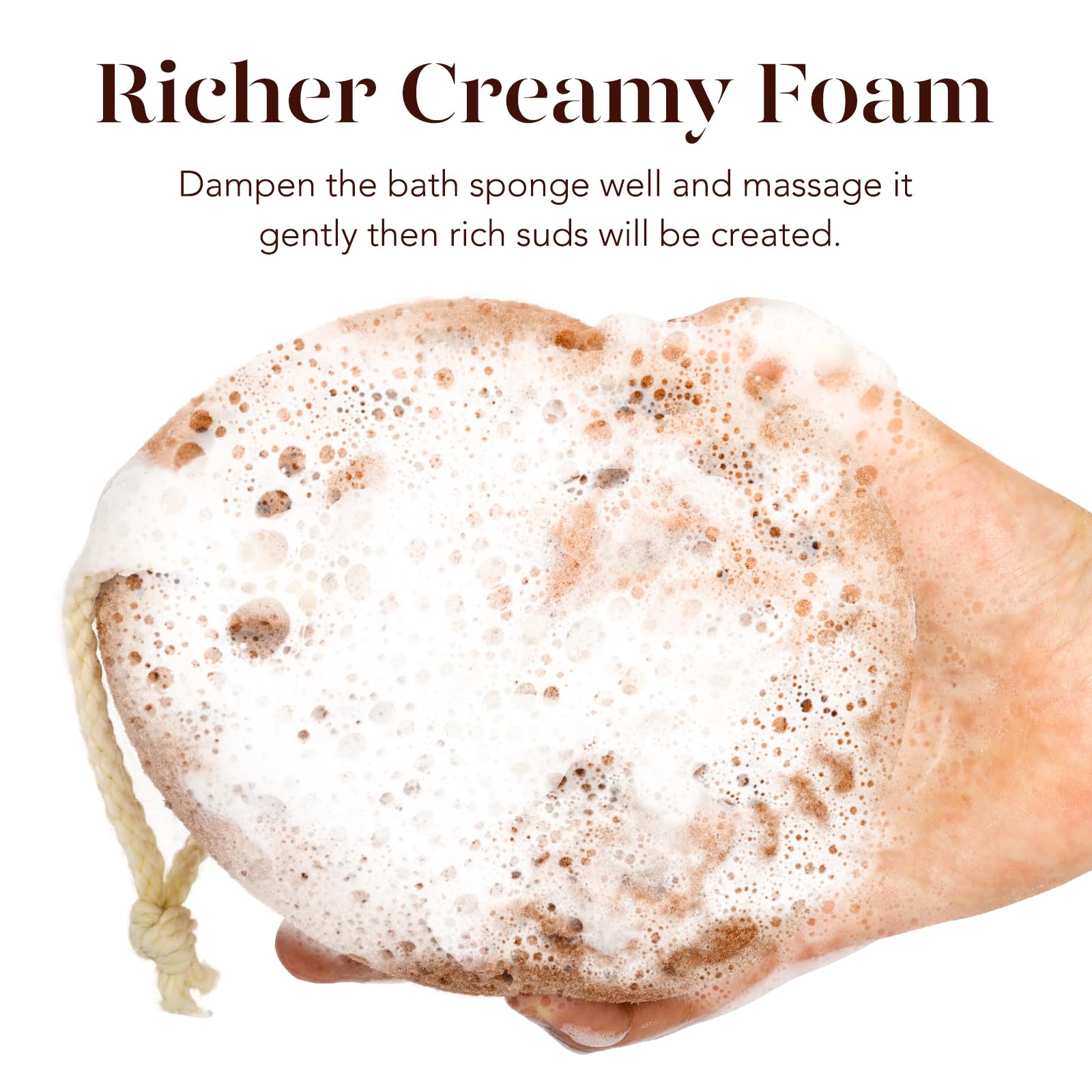 espuma generosa baimei icyme al frotar con gel de ducha