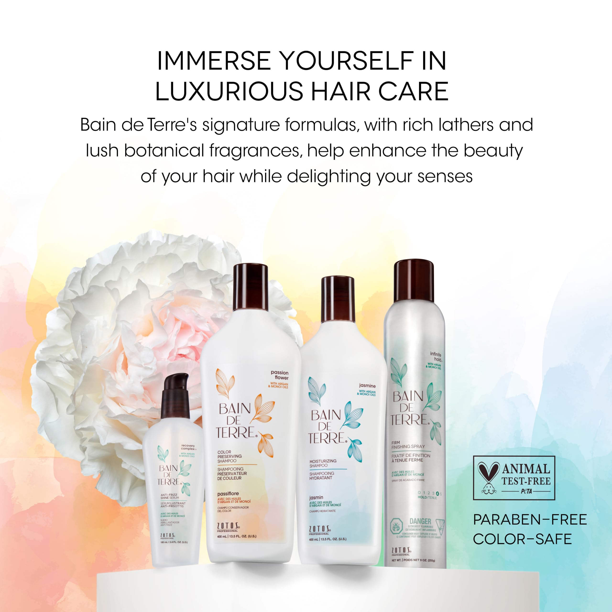 Bain de Terre Hidratacion profunda Cabello suave y nutrido