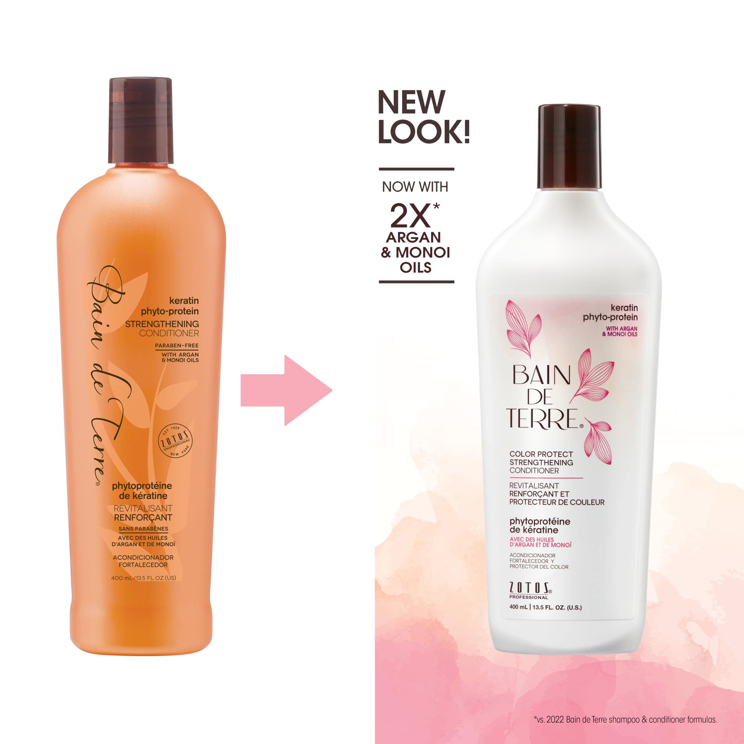 Bain de Terre Keratin Phyto-Protein Aplicacion cabello facilita peinado diario