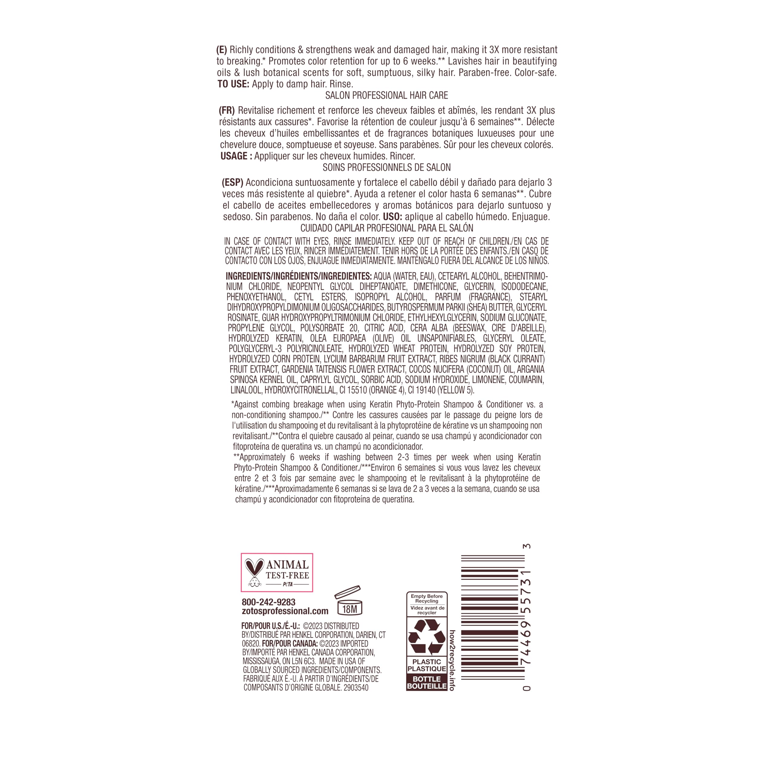 Bain de Terre Proteccion color Cabello color protegido