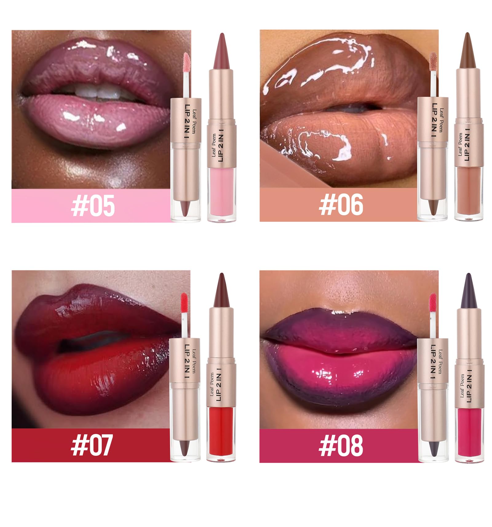BAISEN DIARY delineador preciso: contorno cómodo para labios definidos sin esfuerzo.