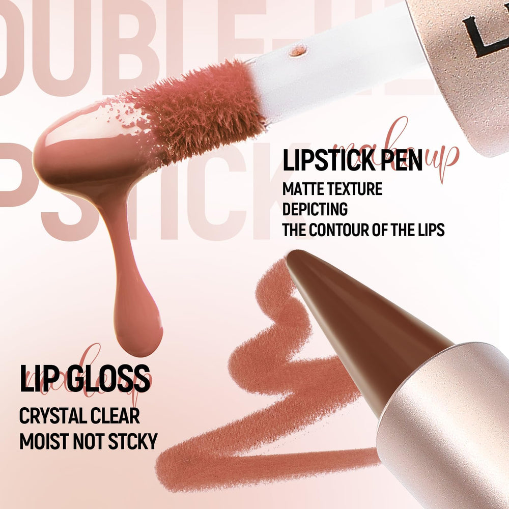 BAISEN DIARY labios definidos y con volumen mediante contorno claro.