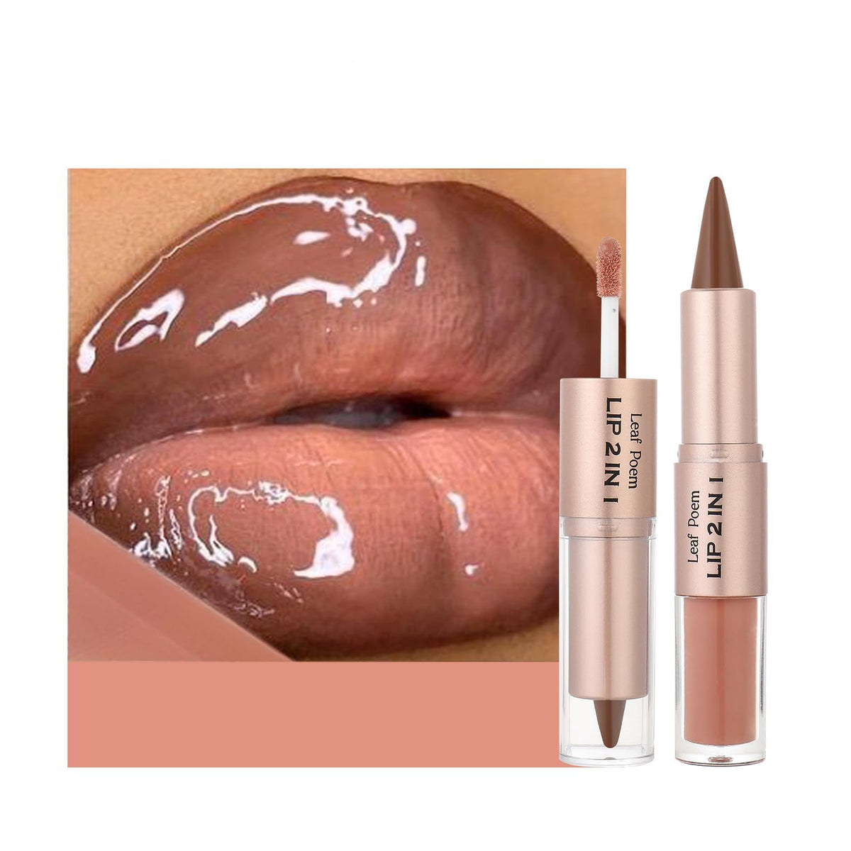BAISEN DIARY lápiz delineador labios mate para definir contorno con precisión.