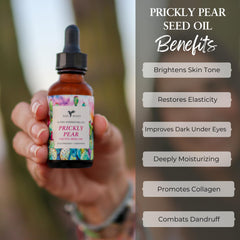 Baja Basics Aceite de nopal en gotas, aplicación suave en el rostro.
