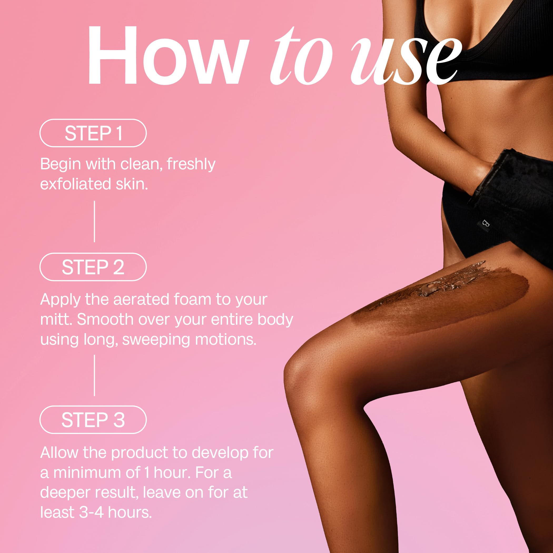 Bali Body Bronceado de Larga Duración: color que perdura tras la aplicación.