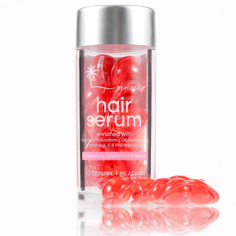 Caja Bali Secret para cabello, presentación elegante para exhibir.