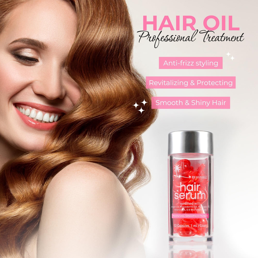 Capsulas Bali Secret con aceite de argán, nutrición para el cabello.