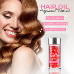 Capsulas Bali Secret con aceite de argán, nutrición para el cabello.